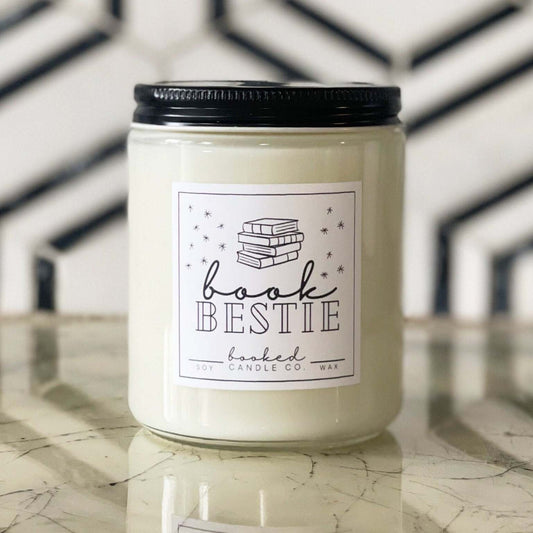 Book Bestie, Soy Candles by Booked Candle Co.