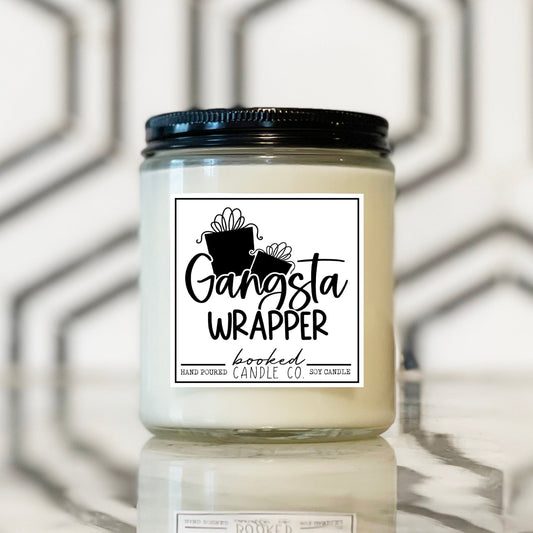 Gangsta Wrapper hand-poured candle image