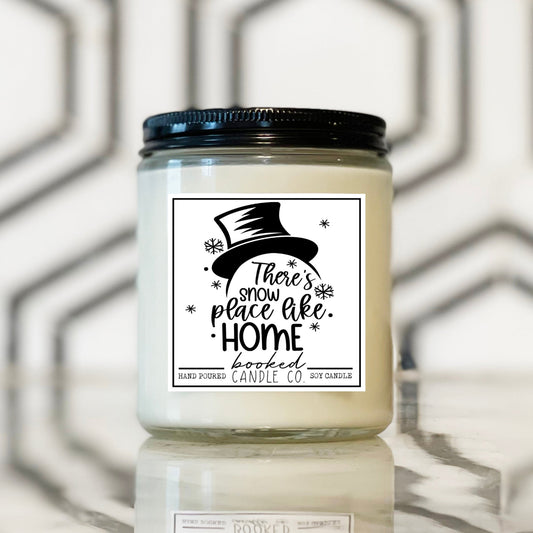 There's Snow Place Like Home hand-poured candle image