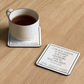 I Am Not Afraid OF Storms (Set of 4 Coasters)