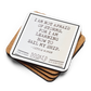 I Am Not Afraid OF Storms (Set of 4 Coasters)
