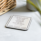 I Am Not Afraid OF Storms (Set of 4 Coasters)
