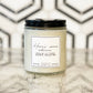 Image of "Stay Alive - Haymitch Advice, Hunger Games" labelled candle