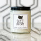 Image of "Don't Stress Meowt" labelled soy candle