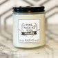 Image of "Fine, Make Your Villan - Shadow and Bone Series" labelled candle