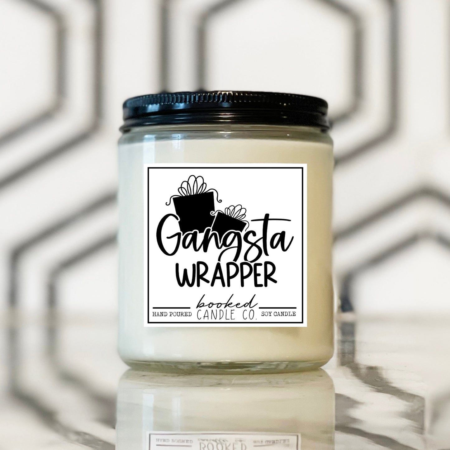 Gangsta Wrapper hand-poured candle image
