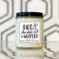 Hot Chocolate Weather hand-poured candle